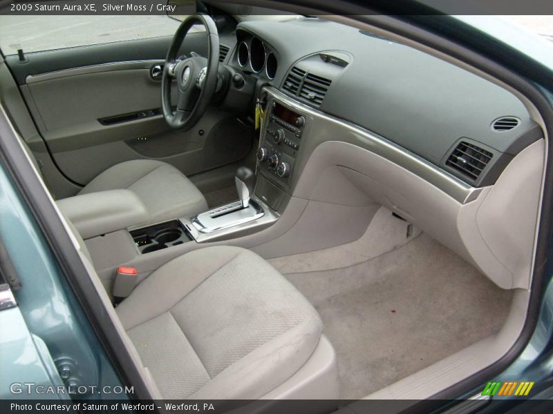 Silver Moss / Gray 2009 Saturn Aura XE