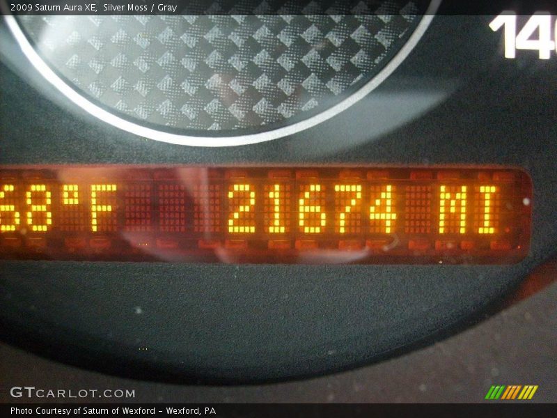 Silver Moss / Gray 2009 Saturn Aura XE