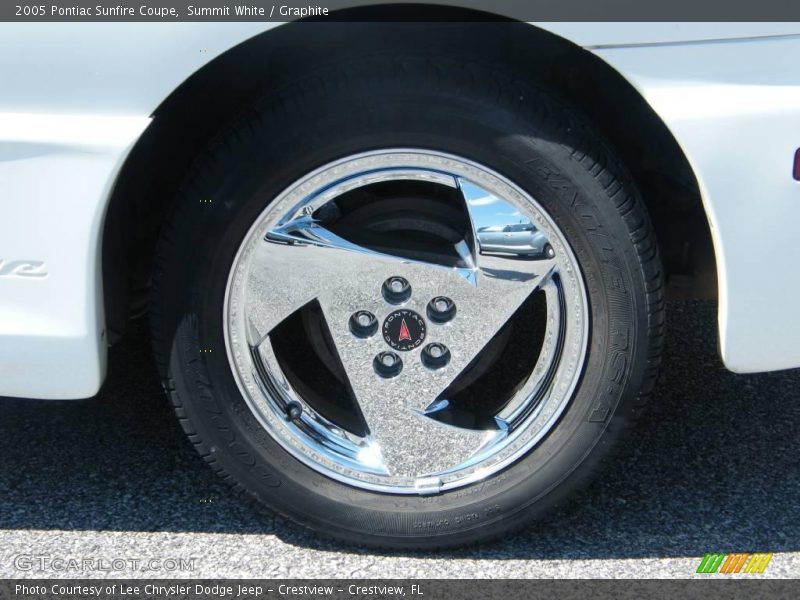 Summit White / Graphite 2005 Pontiac Sunfire Coupe