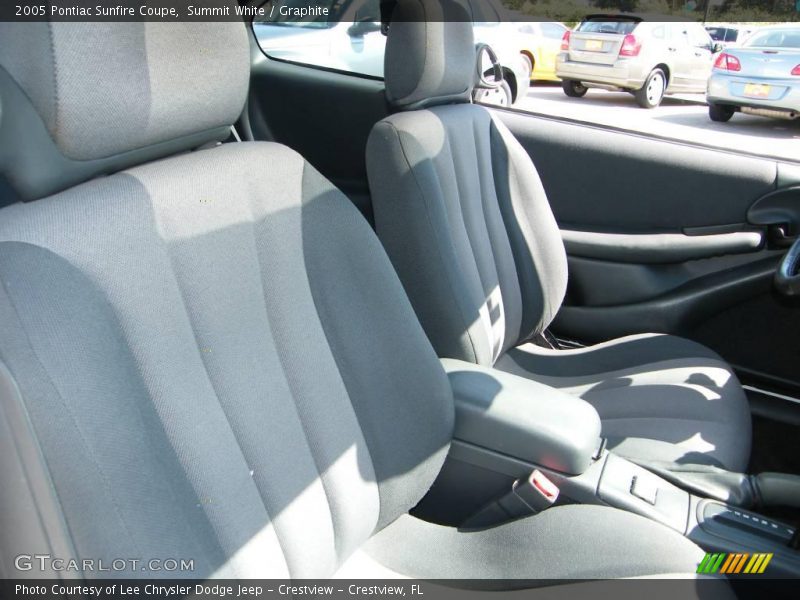 Summit White / Graphite 2005 Pontiac Sunfire Coupe