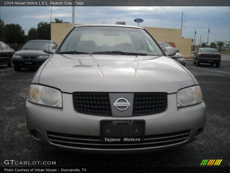 Radium Gray / Sage 2004 Nissan Sentra 1.8 S