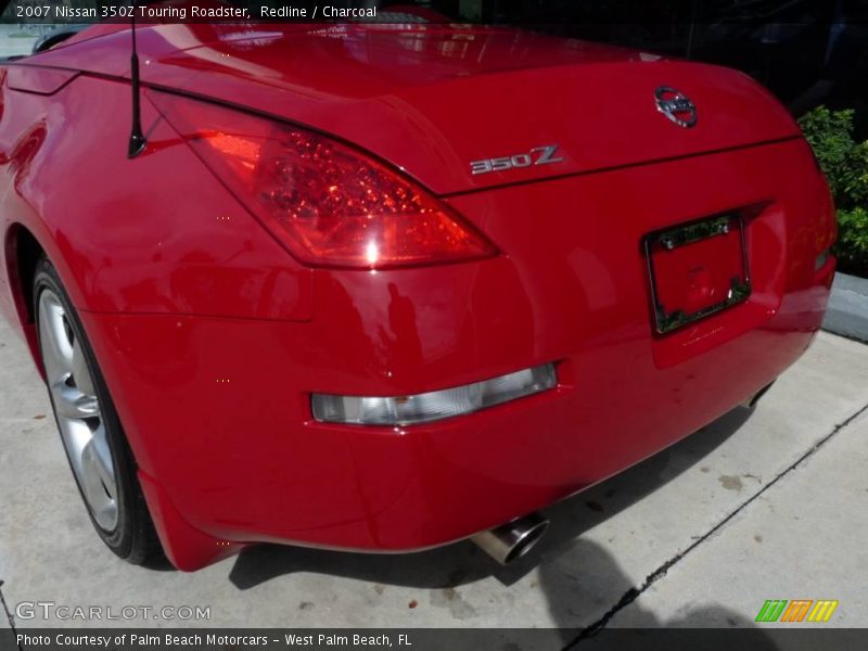 Redline / Charcoal 2007 Nissan 350Z Touring Roadster