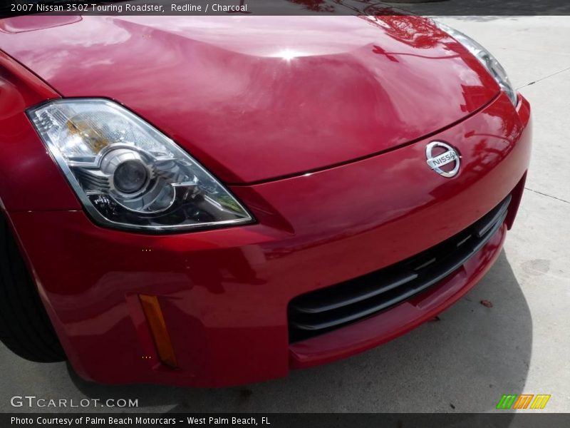 Redline / Charcoal 2007 Nissan 350Z Touring Roadster