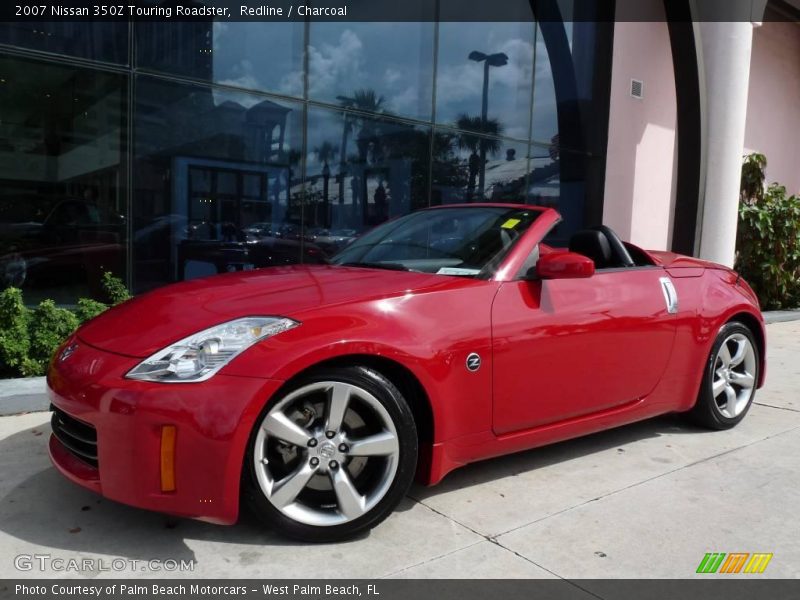 Redline / Charcoal 2007 Nissan 350Z Touring Roadster