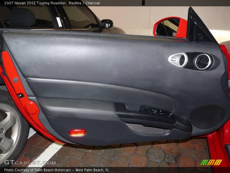 Redline / Charcoal 2007 Nissan 350Z Touring Roadster