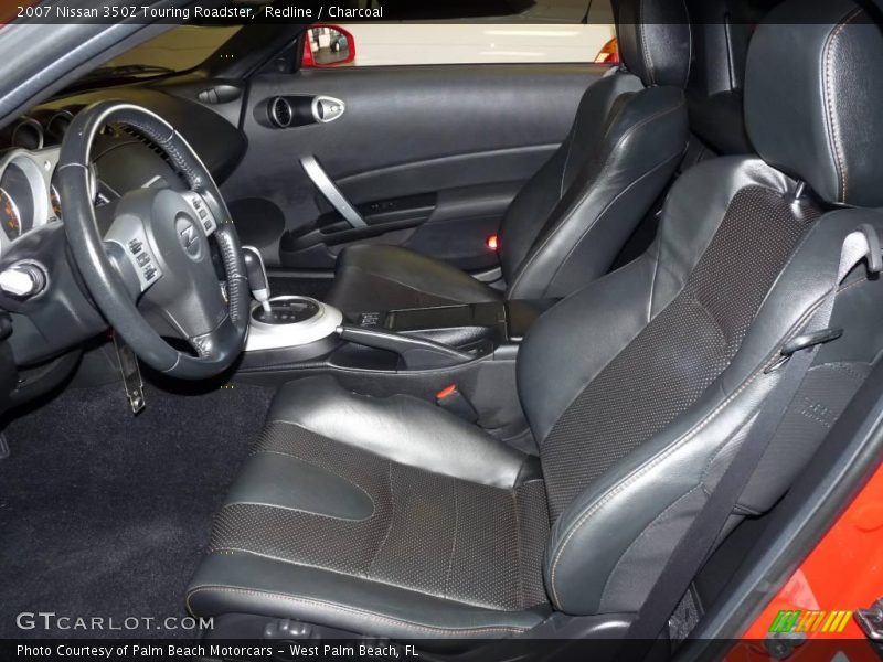 Redline / Charcoal 2007 Nissan 350Z Touring Roadster