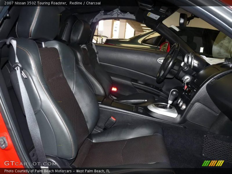 Redline / Charcoal 2007 Nissan 350Z Touring Roadster