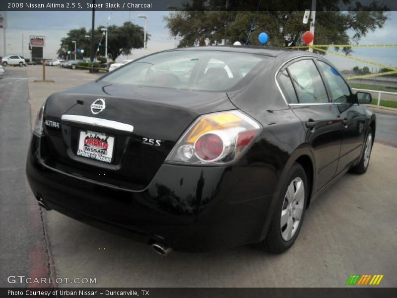 Super Black / Charcoal 2008 Nissan Altima 2.5 S