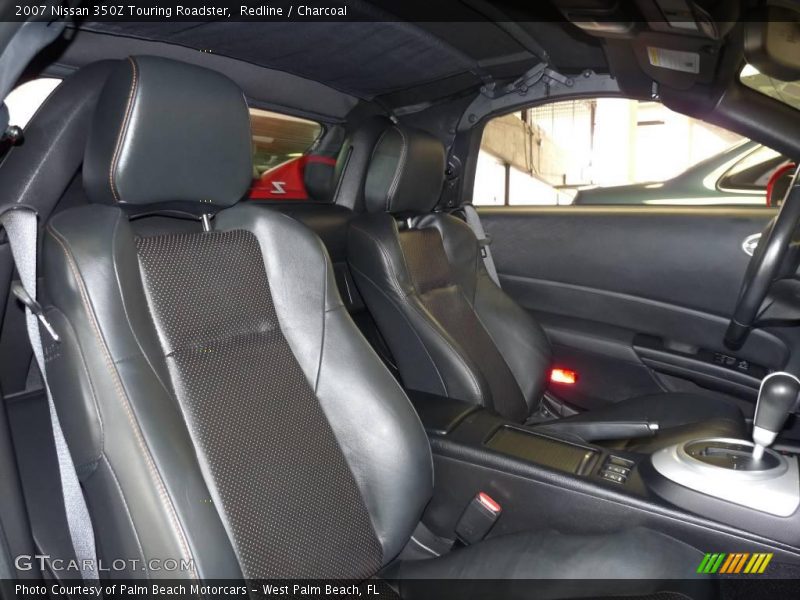 Redline / Charcoal 2007 Nissan 350Z Touring Roadster