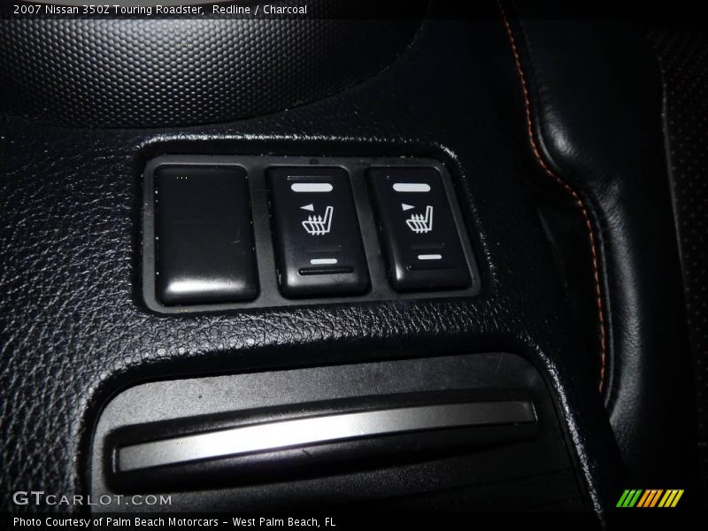 Redline / Charcoal 2007 Nissan 350Z Touring Roadster