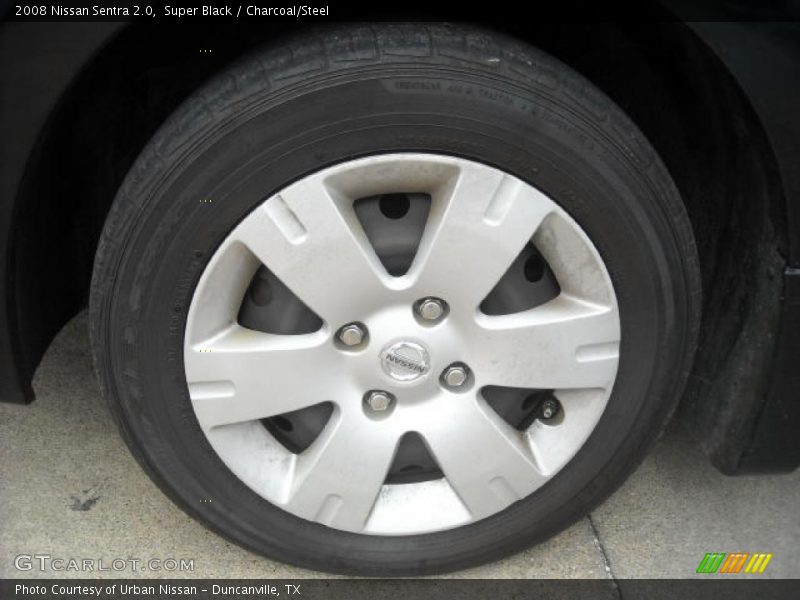 Super Black / Charcoal/Steel 2008 Nissan Sentra 2.0