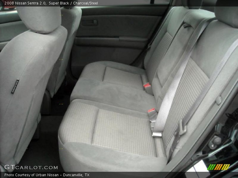 Super Black / Charcoal/Steel 2008 Nissan Sentra 2.0