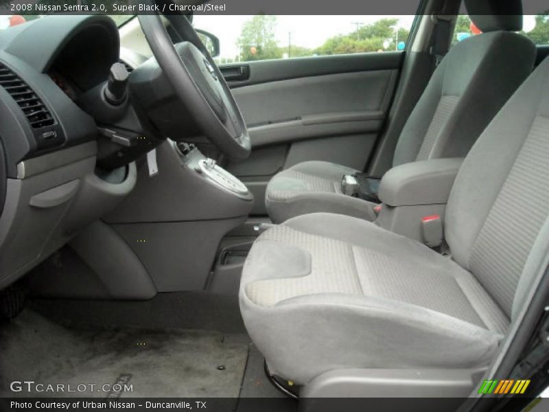 Super Black / Charcoal/Steel 2008 Nissan Sentra 2.0