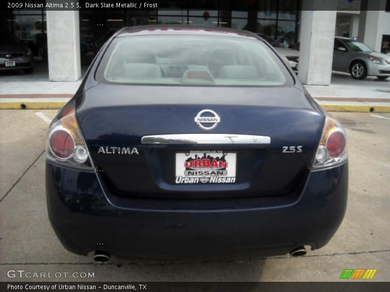 Dark Slate Metallic / Frost 2009 Nissan Altima 2.5 S