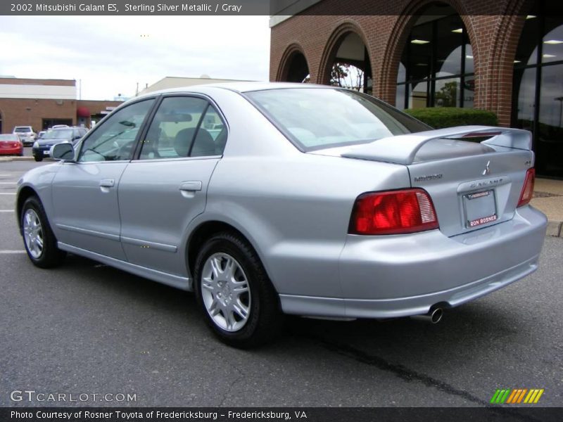 Sterling Silver Metallic / Gray 2002 Mitsubishi Galant ES