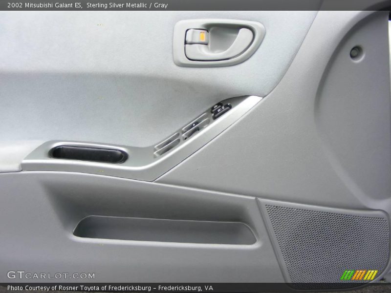 Sterling Silver Metallic / Gray 2002 Mitsubishi Galant ES