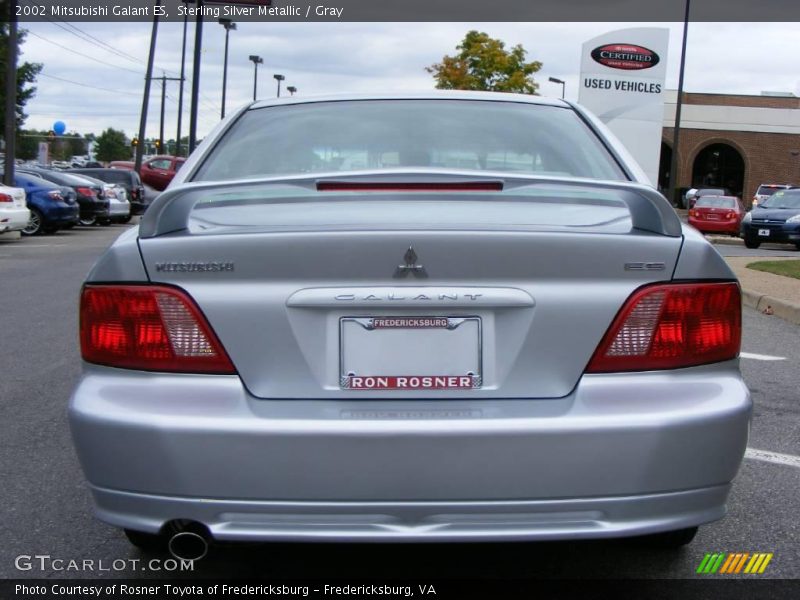 Sterling Silver Metallic / Gray 2002 Mitsubishi Galant ES