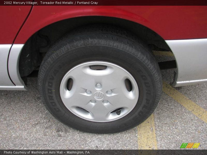 Toreador Red Metallic / Portland Gray 2002 Mercury Villager