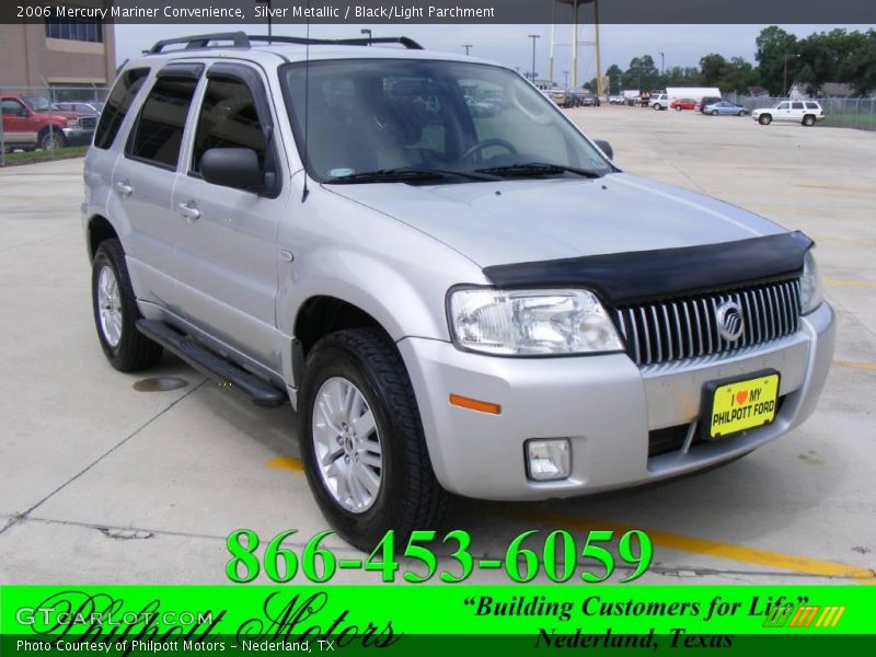 Silver Metallic / Black/Light Parchment 2006 Mercury Mariner Convenience