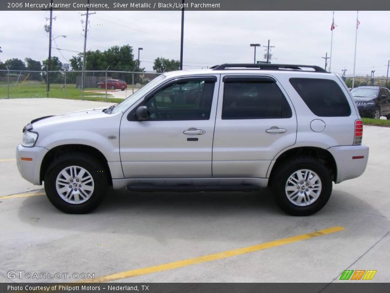 Silver Metallic / Black/Light Parchment 2006 Mercury Mariner Convenience