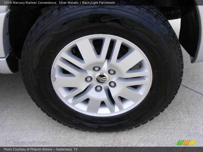 Silver Metallic / Black/Light Parchment 2006 Mercury Mariner Convenience