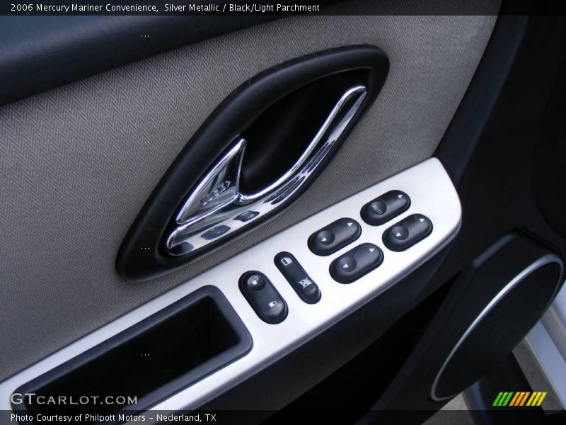 Silver Metallic / Black/Light Parchment 2006 Mercury Mariner Convenience