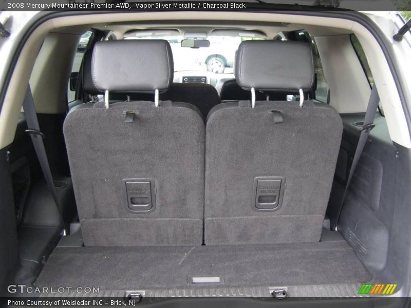 Vapor Silver Metallic / Charcoal Black 2008 Mercury Mountaineer Premier AWD