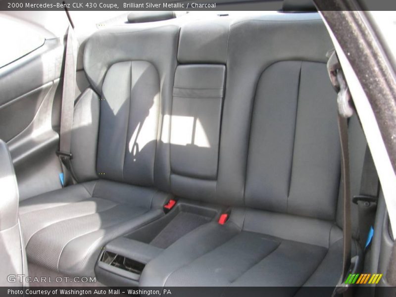 Brilliant Silver Metallic / Charcoal 2000 Mercedes-Benz CLK 430 Coupe