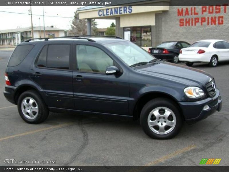 Black Opal Metallic / Java 2003 Mercedes-Benz ML 350 4Matic