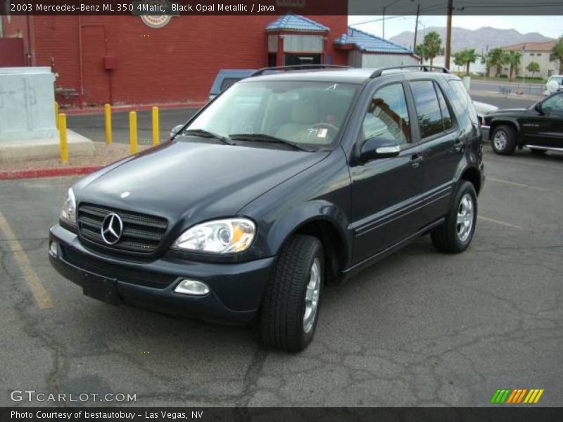 Black Opal Metallic / Java 2003 Mercedes-Benz ML 350 4Matic