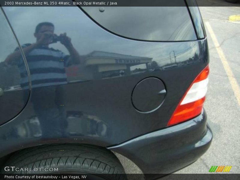 Black Opal Metallic / Java 2003 Mercedes-Benz ML 350 4Matic
