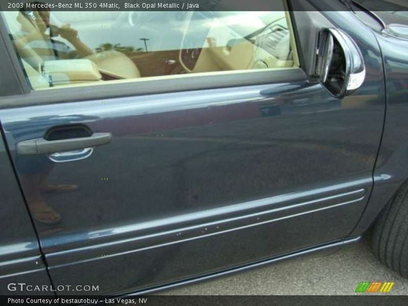 Black Opal Metallic / Java 2003 Mercedes-Benz ML 350 4Matic