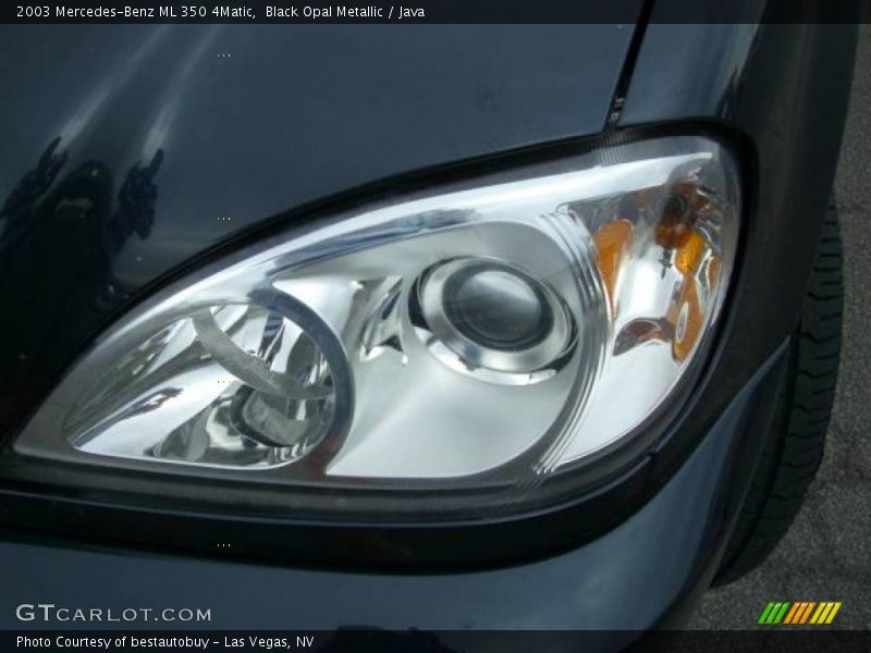 Black Opal Metallic / Java 2003 Mercedes-Benz ML 350 4Matic