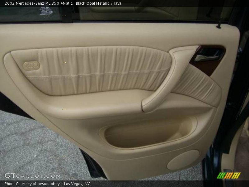 Black Opal Metallic / Java 2003 Mercedes-Benz ML 350 4Matic
