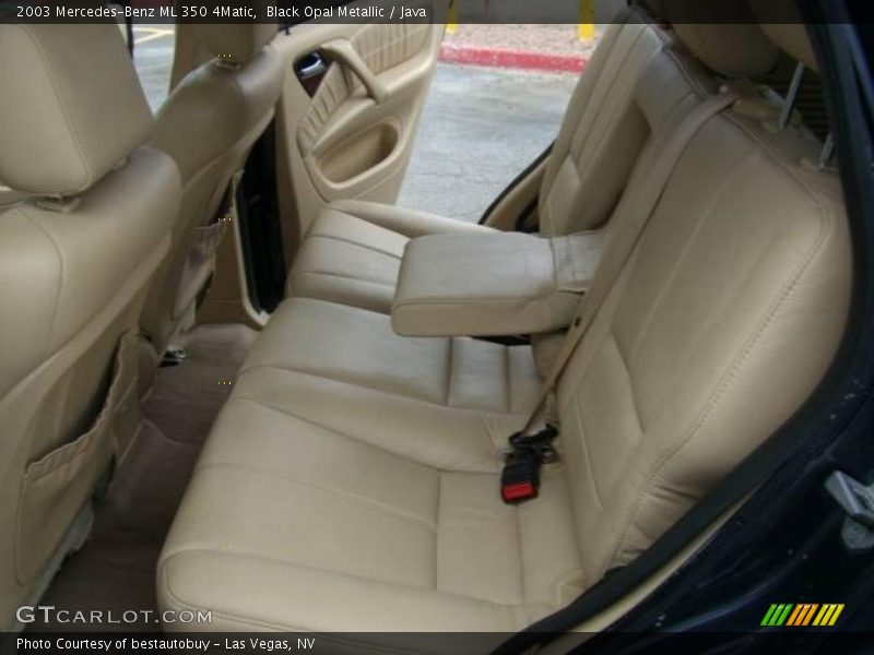 Black Opal Metallic / Java 2003 Mercedes-Benz ML 350 4Matic
