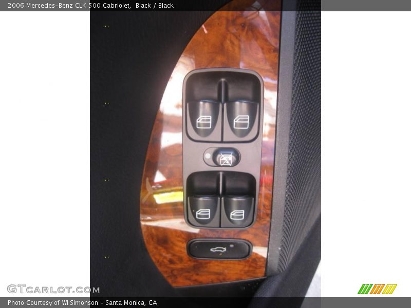 Black / Black 2006 Mercedes-Benz CLK 500 Cabriolet