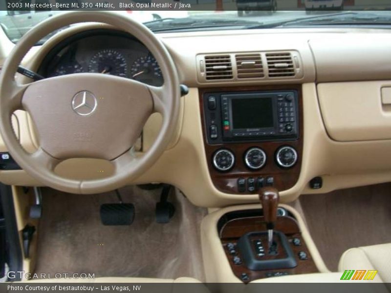 Black Opal Metallic / Java 2003 Mercedes-Benz ML 350 4Matic