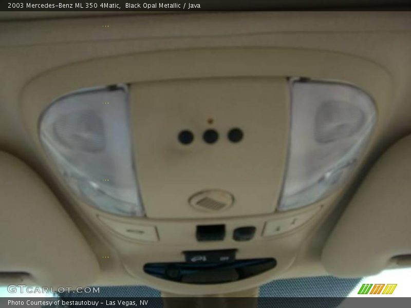 Black Opal Metallic / Java 2003 Mercedes-Benz ML 350 4Matic
