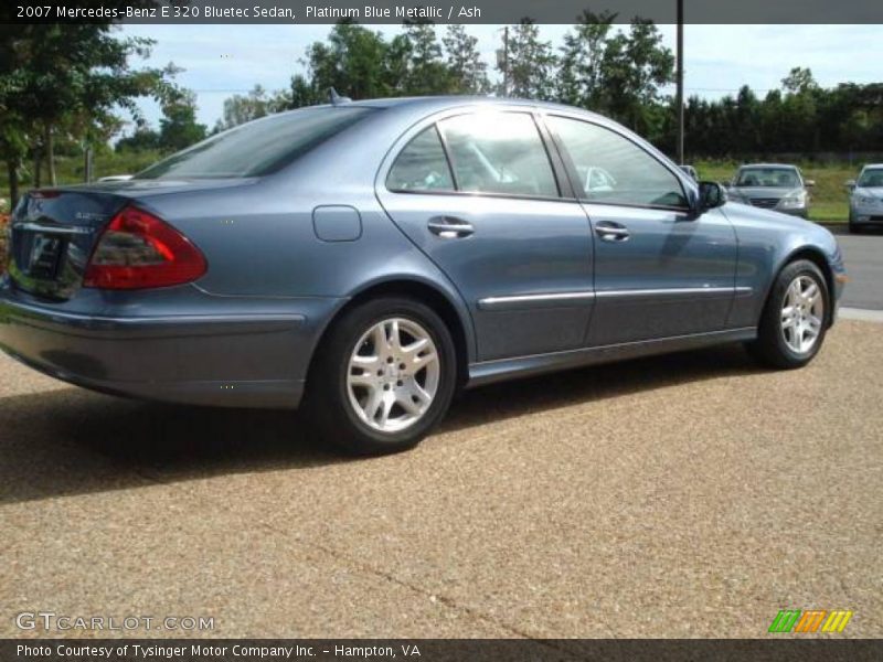 Platinum Blue Metallic / Ash 2007 Mercedes-Benz E 320 Bluetec Sedan