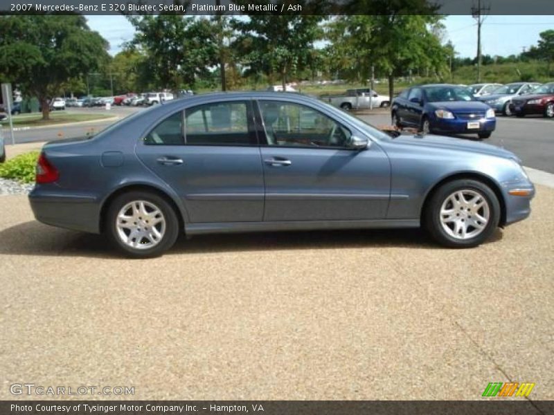 Platinum Blue Metallic / Ash 2007 Mercedes-Benz E 320 Bluetec Sedan