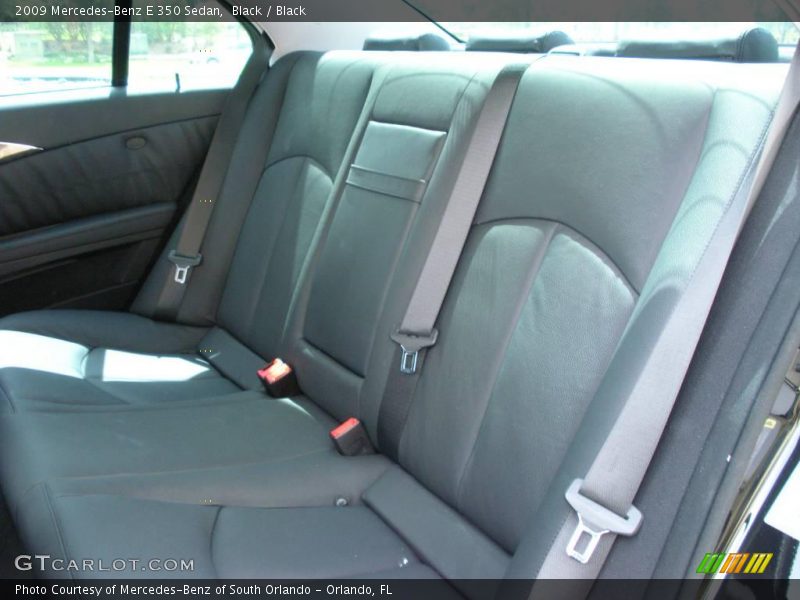 Black / Black 2009 Mercedes-Benz E 350 Sedan