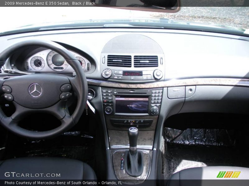 Black / Black 2009 Mercedes-Benz E 350 Sedan