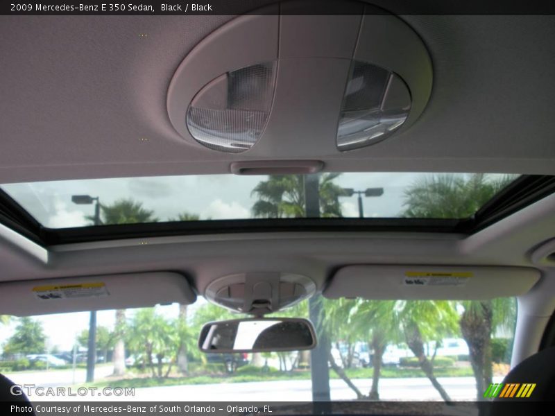 Black / Black 2009 Mercedes-Benz E 350 Sedan
