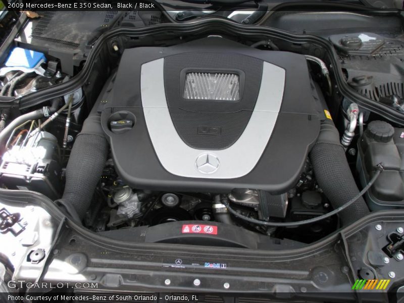Black / Black 2009 Mercedes-Benz E 350 Sedan