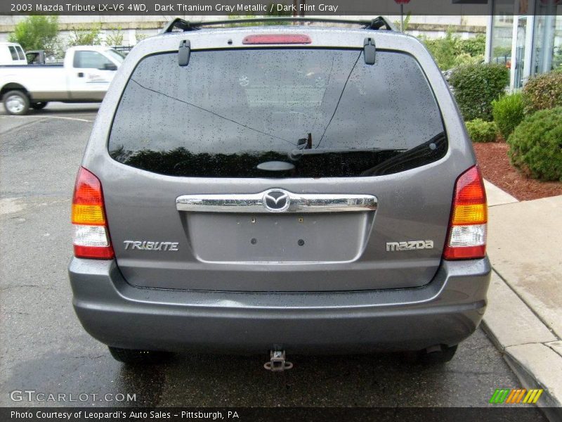 Dark Titanium Gray Metallic / Dark Flint Gray 2003 Mazda Tribute LX-V6 4WD