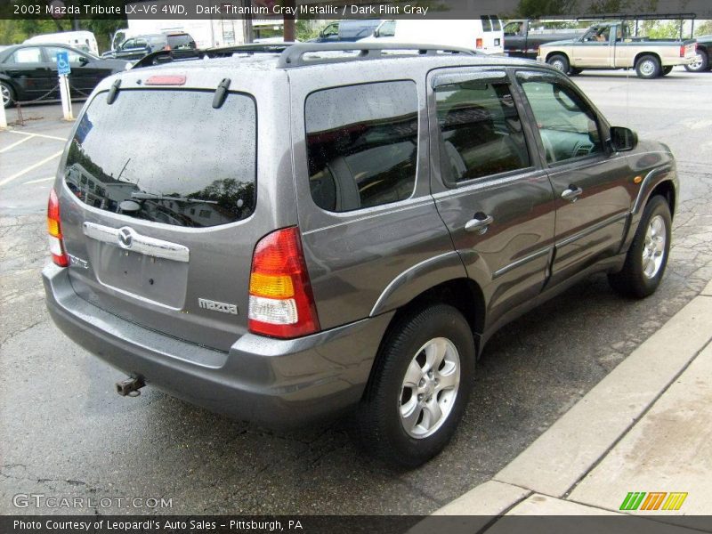 Dark Titanium Gray Metallic / Dark Flint Gray 2003 Mazda Tribute LX-V6 4WD