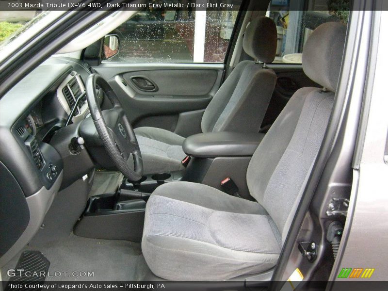 Dark Titanium Gray Metallic / Dark Flint Gray 2003 Mazda Tribute LX-V6 4WD