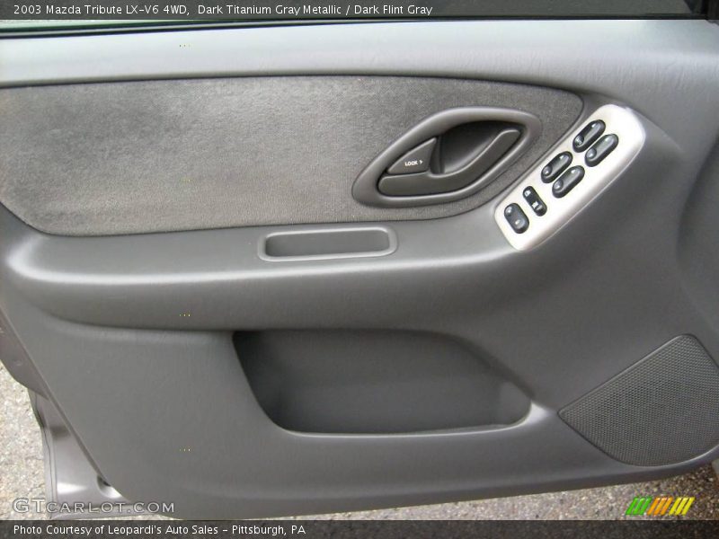 Dark Titanium Gray Metallic / Dark Flint Gray 2003 Mazda Tribute LX-V6 4WD