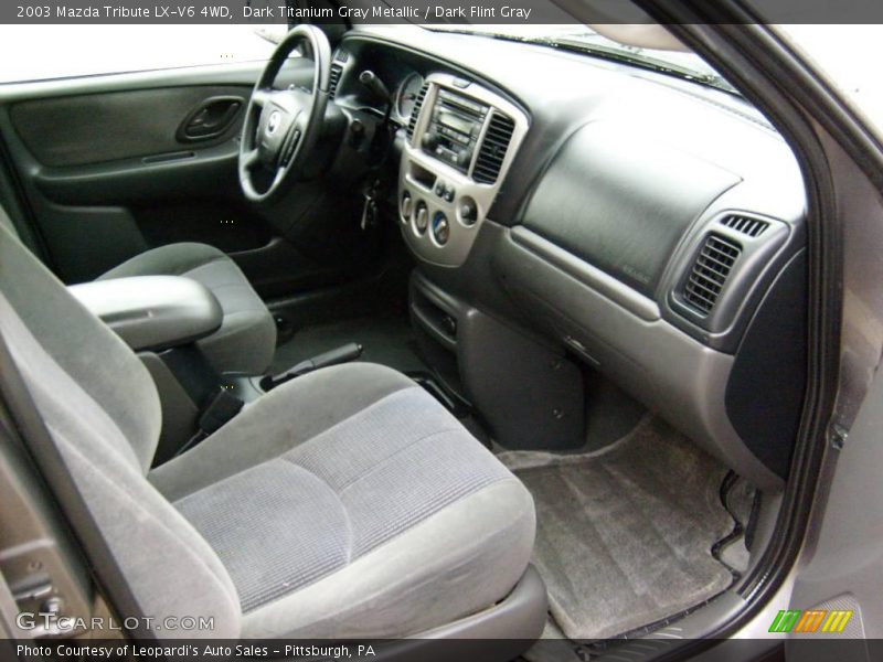 Dark Titanium Gray Metallic / Dark Flint Gray 2003 Mazda Tribute LX-V6 4WD