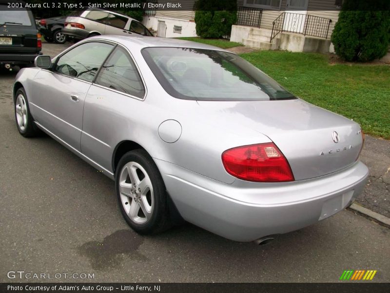 Satin Silver Metallic / Ebony Black 2001 Acura CL 3.2 Type S